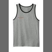 Body Coach Fitness Mens Vest Top - District® - Young Mens Cotton Ringer Tank DT1500 